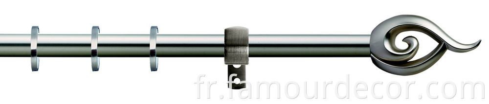 Torch Curtain Rod